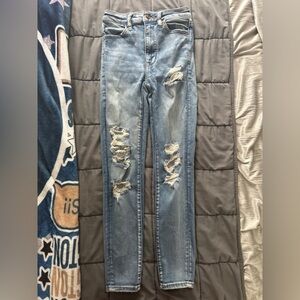 American Eagle Outfitters Blue Skinny Jeans